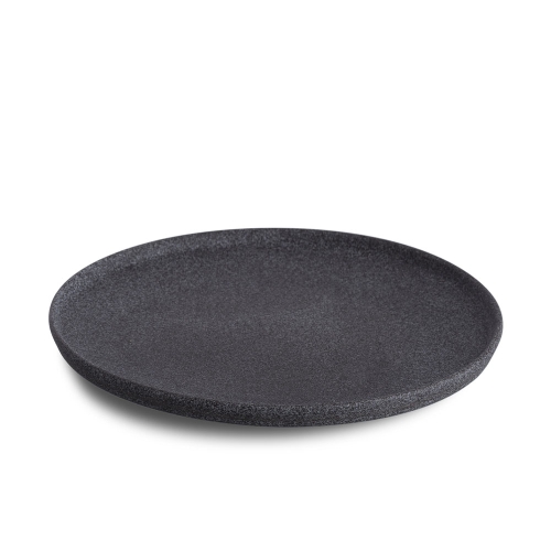Talerz Raw nr 4, 23 cm, ciemnoszary - Benedikt
