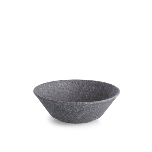 Miska Raw nr 4, 15 cm, ciemnoszara - Benedikt