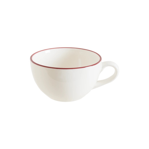 Filiżanka do kawy 23 cl, Rita Linea Burgundy - Bonna