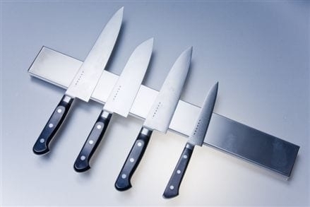 Listwa na noże ze stali nierdzewnej, 75 cm - Satake