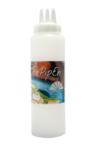 Trepipen, Butelka do dressingów z 3 nalewakami, 250 ml - Satake