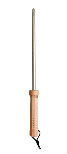 Diamentowa ostrzałka z drewnianą rączką, 23 cm - Satake