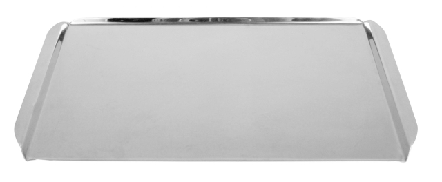 Blacha do pieczenia ze stali nierdzewnej, 44,5 x 23 cm - Exxent