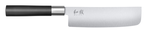 Nóż do warzyw Nakiri 16,5 cm - KAI Wasabi Czarny