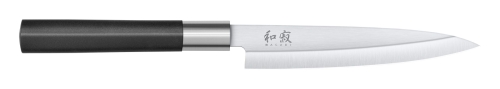 Nóż do sashimi Yanagiba 15 cm - KAI Wasabi Black