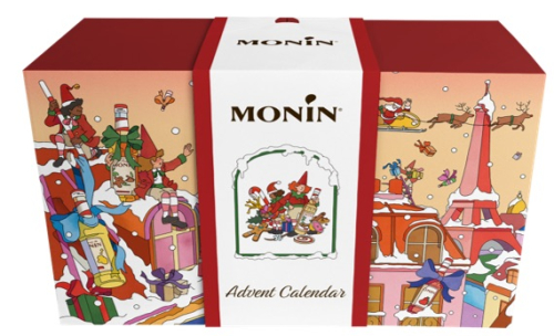 Monin Kalendarz adwentowy, 24x5 cl