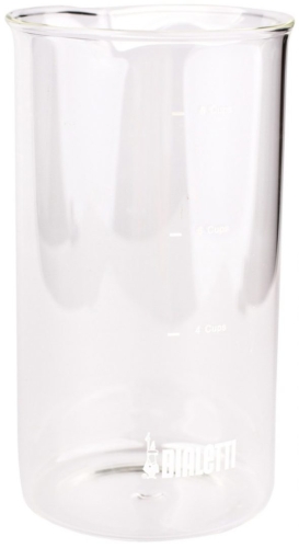 Zapasowy szklany French-press, 3 filiżanki - Bialetti