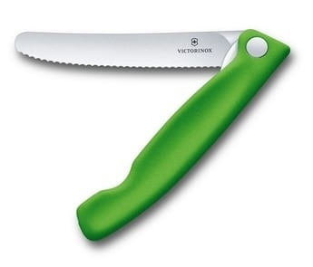 Nóż składany Swiss Classic, ząbkowany, 11 cm - Victorinox