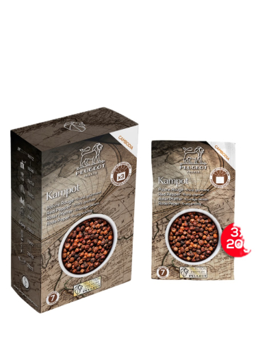 Pieprz, Czerwony Kampot, 60 g, Kambodza - Peugeot