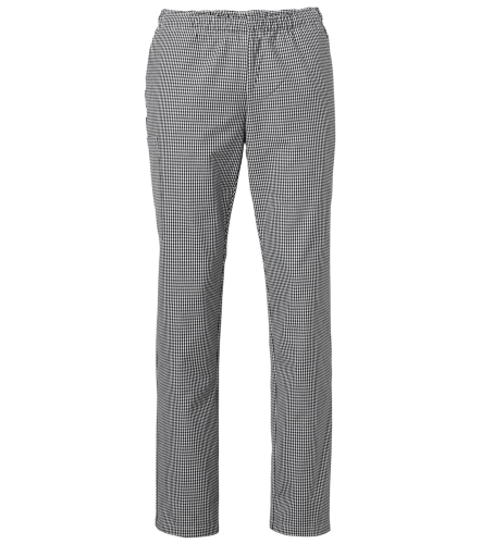 Spodnie, unisex, czarna pepita - Segers