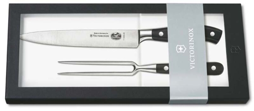 Zestaw do mięs, Nóż i widelec - Victorinox