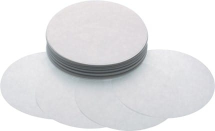 Papier woskowany do prasy do hamburgerów, 250 szt., Ø 107 mm
