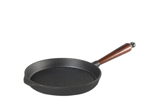 Patelnia grillowa z drewnianą rączką - Skeppshult