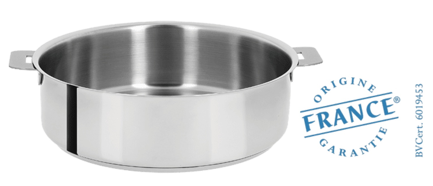 Głęboka patelnia z odczepianymi uchwytami, Mutine - Cristel