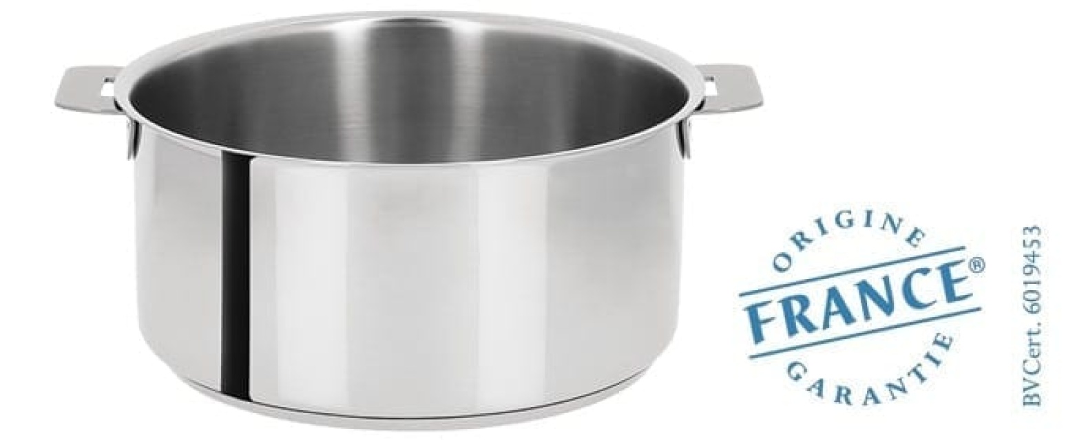 Rondel ze stali nierdzewnej, odczepiana rączka, Mutine - Cristel