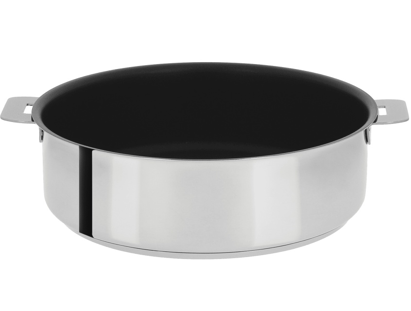 Głęboka patelnia powlekana, odczepiane uchwyty, Mutine - Cristel