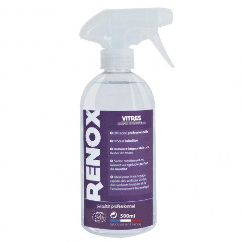 Renox, Organiczny spray do czyszczenia szkła, 500 ml - Cristel