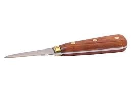 Nóż do ostryg z drewnianą rączką