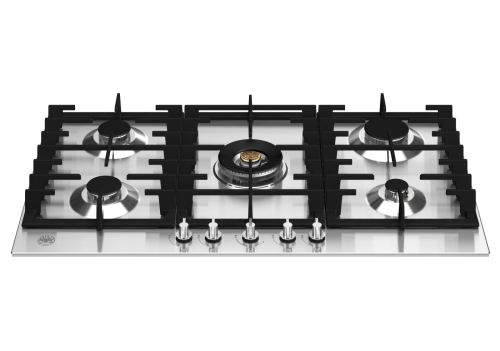 Płyta gazowa Modern, 90 cm, stal nierdzewna - Bertazzoni