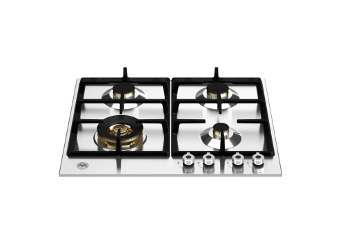 Płyta gazowa Professional, 60 cm, stal nierdzewna - Bertazzoni