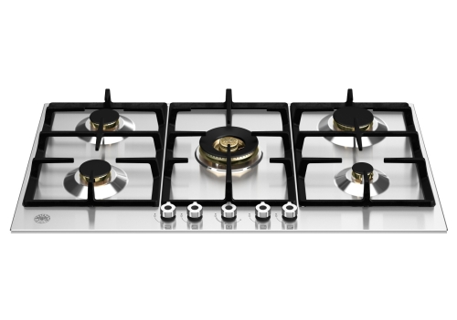 Płyta gazowa Professional, 60 cm, stal nierdzewna - Bertazzoni