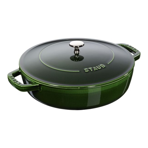 Patelnia Sauté, Chistera, Zielona - Staub - 28 cm