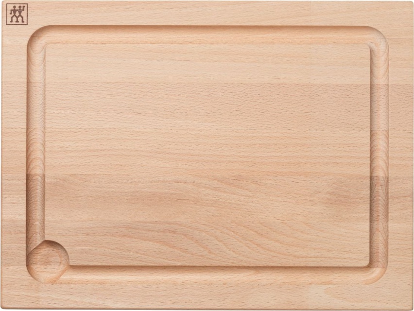 Deska do krojenia z litego buku, 40x30 cm - Zwilling