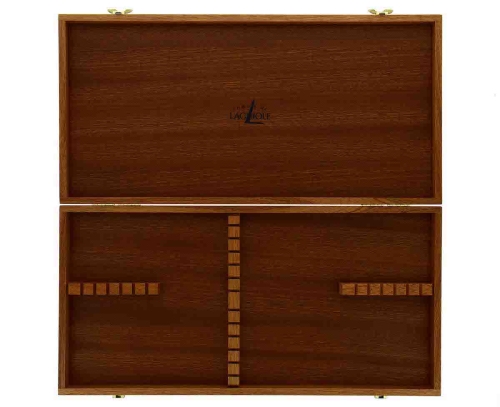 Pudełko 05 na 24 sztućce, drewno Sapele - Forge de Laguiole