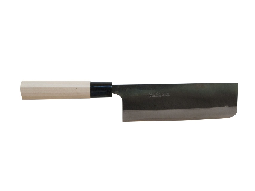 Nóż Nakiri ze stali węglowej, 17 cm - Sakamoto