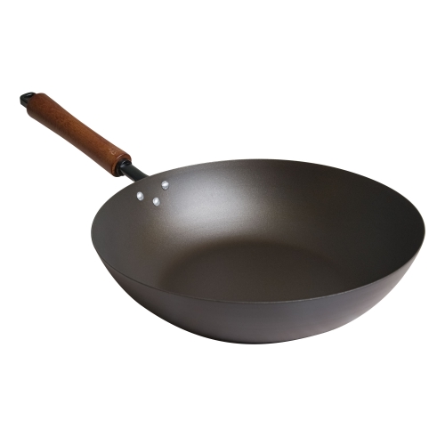 Patelnia Stir Fry ze stali węglowej, wypalone - Joyce Chen