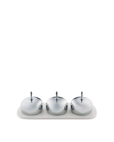 Zestaw do marmolady z trzema miseczkami, Dressed - Alessi
