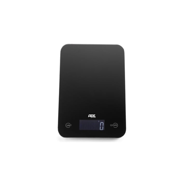Cyfrowa waga kuchenna 1-5000g, Czarna - ADE