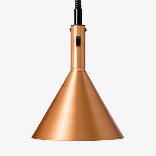 Lampa grzewcza Trattoria 1224, funkcja Lift, miedź - Stayhot
