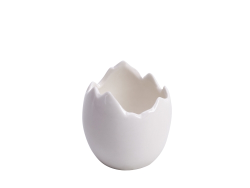 Połówki jajek w porcelanie żaroodpornej - 100% Chef