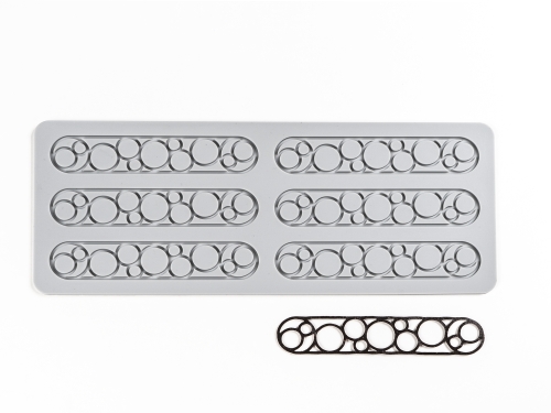 Forma silikonowa do Tuille, Bubbles - 100% Chef