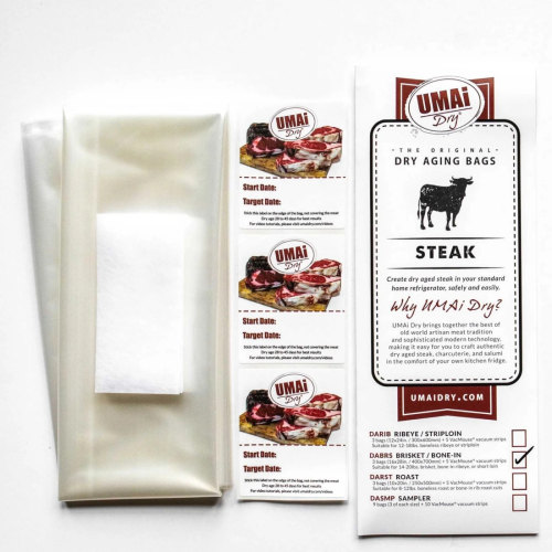 Umai DryAge Bag - Brisket/bone-in, worek do zawieszenia 400x700 mm, 3 szt.