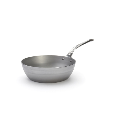 Sauteuse w stali węglowej z uchwytem ze stali nierdzewnej, 28 cm, Mineral B Pro - de Buyer