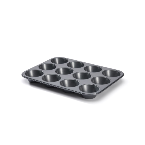 Plata muffinowa, 38 x 27 cm, non-stick - de Buyer