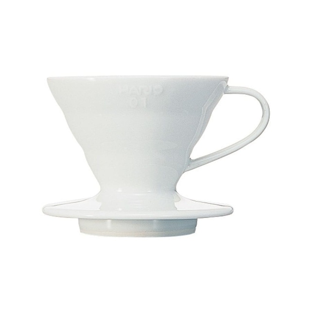 V60 01, Uchwyt filtra z porcelany - Hario