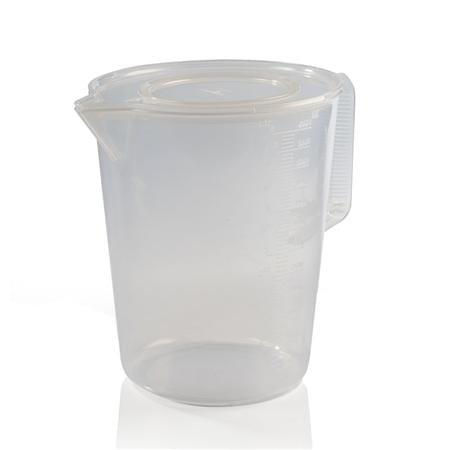 Plastikowa karafka z oznaczeniami objętości, 6 litrów - Martellato