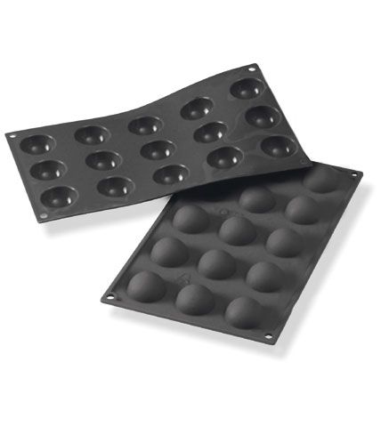 Silikonowa forma do pieczenia SF500, półkolorowa ø45mm - Martellato