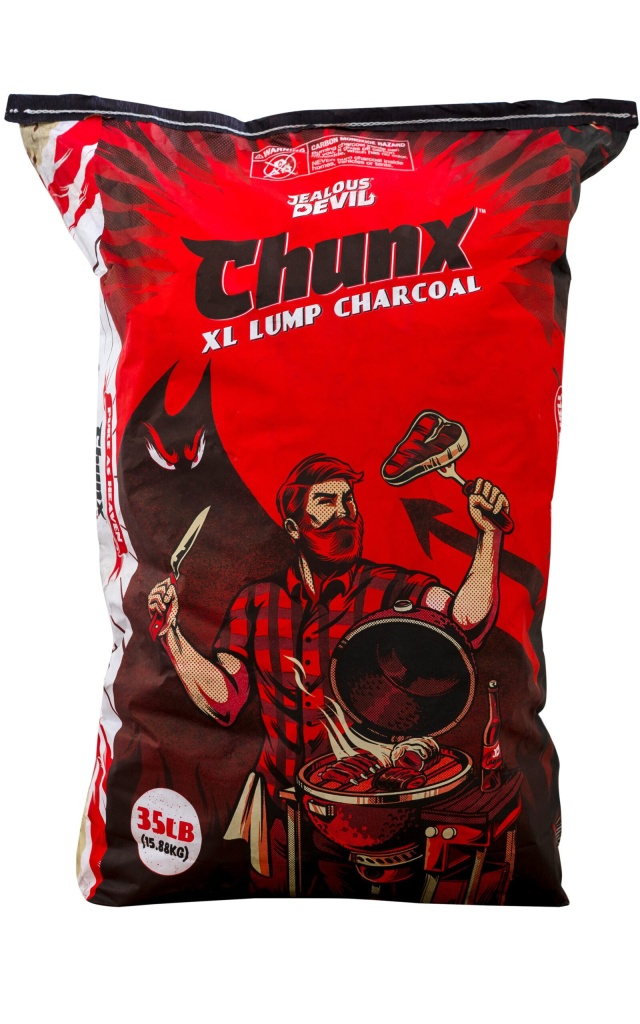 Węgiel drzewny do grilla, Chunx XL - Hardwood Lump Charcoal, 15,88 kg - Jealous Devil