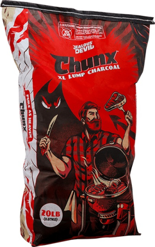 Węgiel drzewny do grilla, Chunx XL - Hardwood Lump Charcoal, 9 kg - Jealous Devil