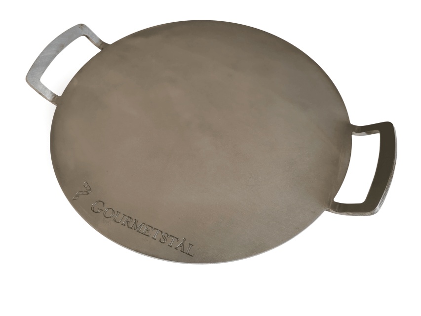 Stal do pizzy, okrągła z uchwytem, 33 cm - Gourmetstål