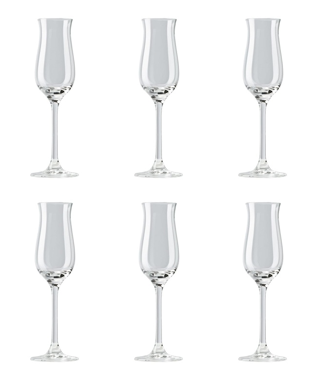 Kieliszki Grappa, Thomas DiVino, 6 szt.