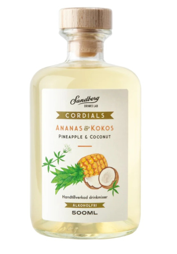 Kordiały, ananas i kokos - Sandberg Drinks Lab