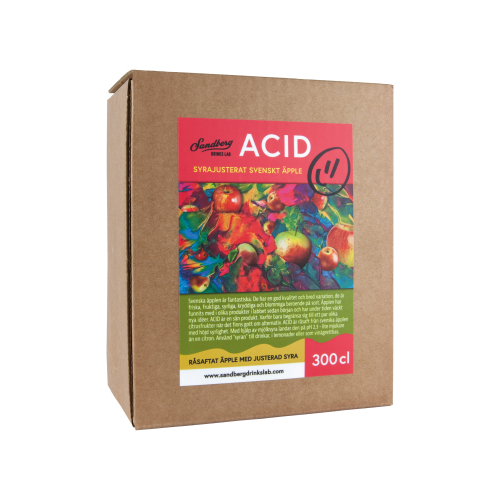 Regulowane kwasem szwedzkie jabłko 500ml - Sandberg Drinks Lab