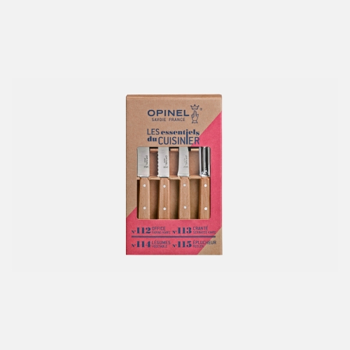 Czteroczęściowy zestaw noży, Nature, Essentials - Opinel