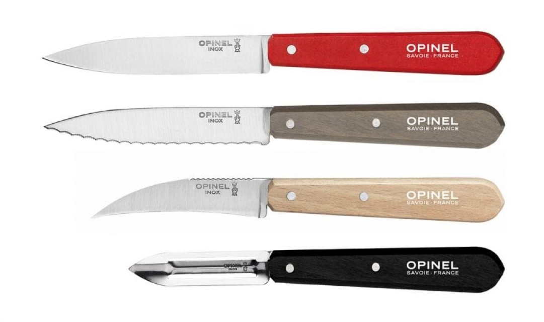 Zestaw noży w czterech częściach, Loft, Essentials - Opinel