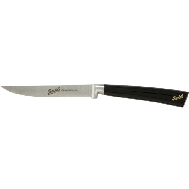 Nóż do steków, 11 cm, Elegance Glossy Black - Berkel